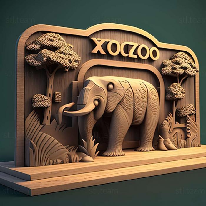 3D модель Игра Магнат зоопарка (STL)